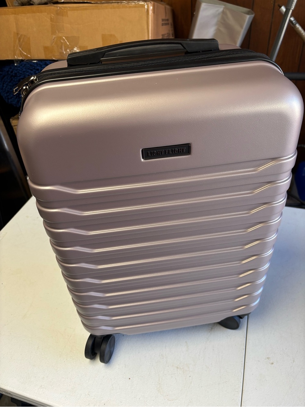 Hardshell Carry-On Luggage - Rose Gold